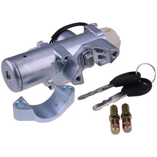 Vista 2 de AIVWUMOT Interruptor de cilindro de bloqueo de encendido con llave US901 US804 US803 compatible con 02-06 Sentra 99-04 Pathfinder 2004 Armada 99-04