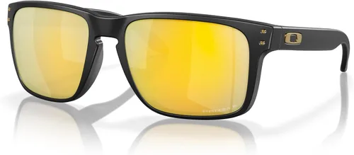 Vista 2 de Oakley OO9417 Holbrook XL - Gafas de sol cuadradas para hombre, negro matePrizm 24K polarizadas, 2.323 in, Negro matePrizm 24k Polarizado