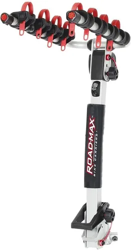 Vista 9 de TRIMAX /Road-Max 'Blade-Runner2' Portabicicletas para 2 bicicletas, montaje de enganche, estilo bandeja