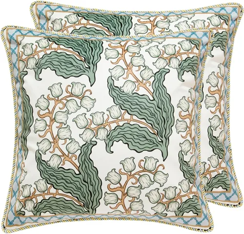 Vista 11 de patdrea Juego de 4 fundas de almohada decorativas, fundas de terciopelo suave para casa de campo, funda de almohada para automóvil, sofá, cama, sala