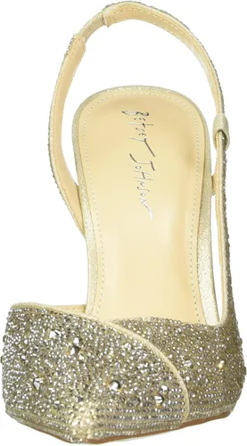 Vista 2 de Betsey Johnson Zapatos de tacón Sb-Rocky para mujer, Azul