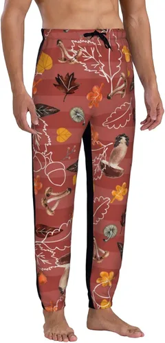 Vista 3 de Pantalones deportivos con diseño de león arcoíris para hombre, pantalones deportivos divertidos y casuales para entrenamiento