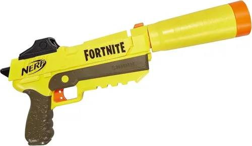 Vista 2 de NERF Fortnite Sp-L Elite - Lanzadardos marrón, fabricado en EE.UU., Marrón