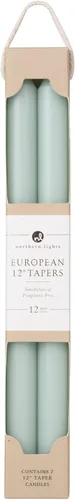 Vista 8 de Northern Lights Candles - 12" 2PK Premium Tapers, Burdeos - 72884