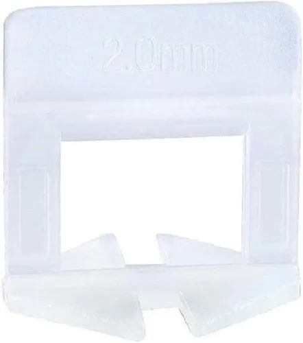 Vista 8 de Clips para sistema de nivelación de azulejos, 400 clips (1/32" (1 mm))