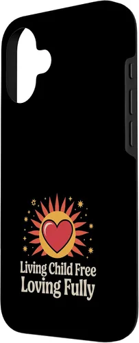 Vista 2 de Child-Free by Choice Proudly Childless Non-Parent Lifestyle Case for iPhone 16