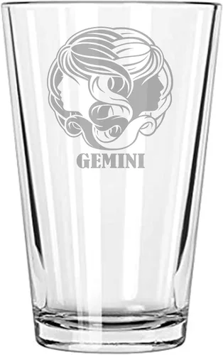 Vista 12 de Alankathy Mugs Vaso de cerveza de 16 onzas para signo del zodiaco Signo de nacimiento Acuario Aries, Cáncer Capricornio Géminis Leo Libra Piscis