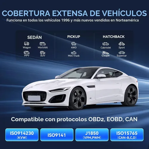 Vista 6 de THINKCAR Thinkobd 500 OBD2 Scanner Check Engine Car Code Reader, Full OBD II CAN Diagnostic Scan Tool, Read and Clear Error Codes, Live Data