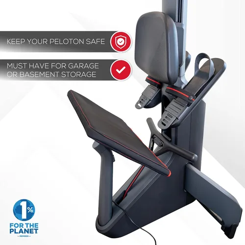 Vista 6 de Paquete de fundas para monitor – 1 funda de monitor para Peloton Bike+, Tread, Row y 1 x cubierta de monitor para bicicleta Peloton original