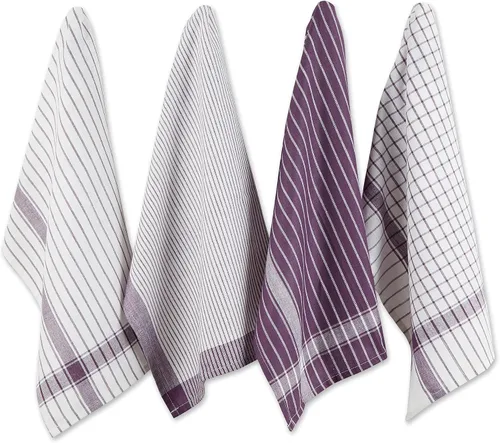 Vista 13 de DII Everyday Basic Collection - Juego de toallas de cocina tejidas, 20 x 28 pulgadas, aguamarina, 8 piezas