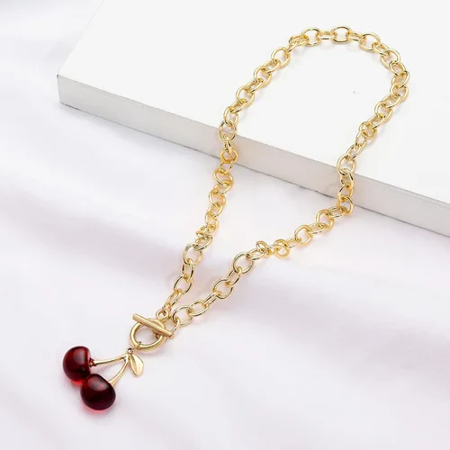 Vista 5 de Juego de 8 collares de cadena en tono plateado y dorado para mujeres, adolescentes y niñas y niños, collar colgante en capas con diseño multicolor