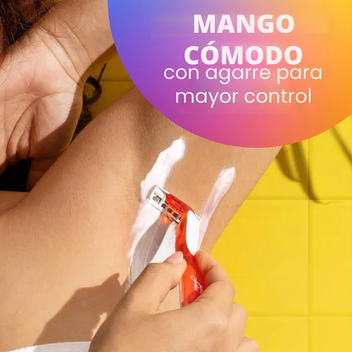 Vista 6 de BIC Soleil - Maquinillas de afeitar desechables de 3 hojas para mujer