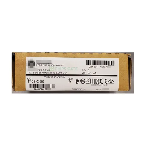Vista 3 de Nuevo módulo de salida digital de 8 puntos 1762-OB8 US Stock nueva fábrica sellada