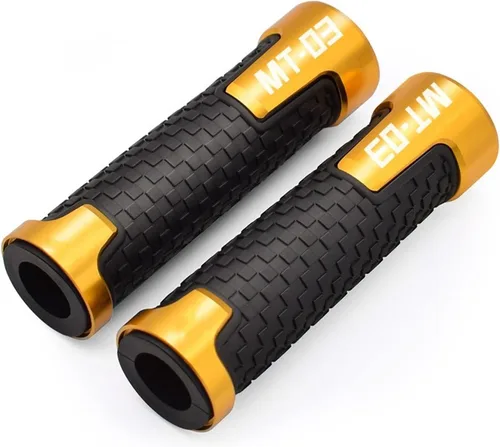 Vista 7 de Universal Motorcycle 7/8" 22mm Universal Handle Handlebar Hand Bar Grip for Y&AMAHA MT03 MT 03 2015-2021 2016 Accessories with Logo MT-03