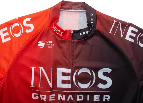 Vista 21 de Conjunto de ropa de ciclismo para hombre, manga larga, jersey de ciclismo con cremallera, bolsillo, traje de bicicleta, pantalones con babero de gel