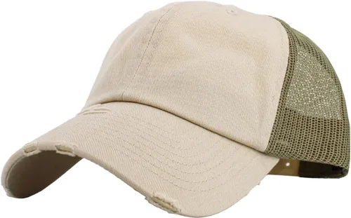 Vista 19 de KBETHOS - Gorra de béisbol ajustable, de algodón desgastado, vintage, unisex, estilo polo, camionero, para papá