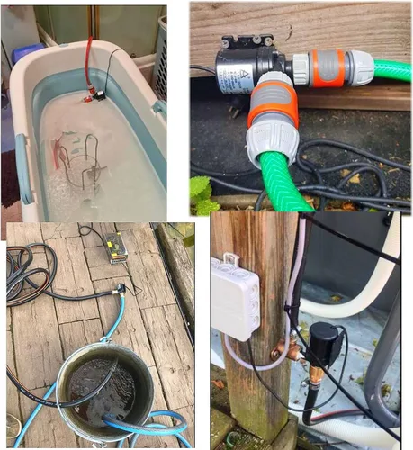 Vista 4 de JZK Bomba de agua sumergible sin escobillas DC 12V 800L/H 5M Micro pequeña bomba de agua para estanque/fuente/piscina/sistema de circulación de agua