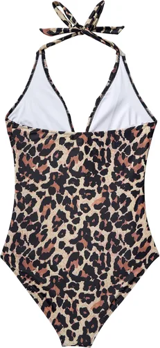 Vista 106 de SUUKSESS Traje de baño sexy de una pieza con volantes y control de abdomen para mujer