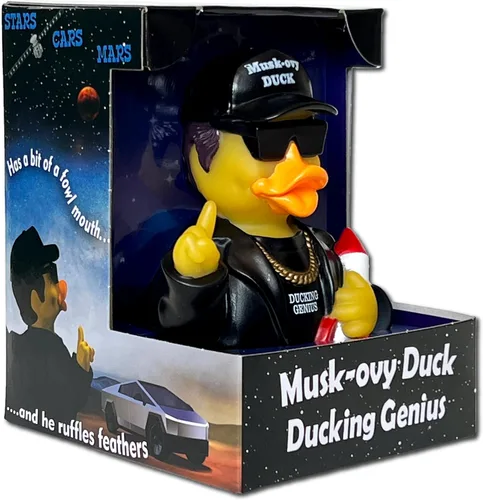 Vista 14 de CelebriDucks - Paddle Like It's 1999 - Patos de goma flotantes - Juguete de baño coleccionable como regalo para niños y adultos de todas las edades