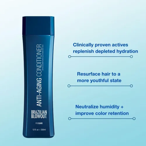Vista 4 de Brazilian Blowout Acondicionador antienvejecimiento 12 fl oz