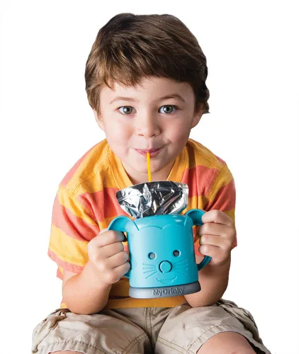 Vista 5 de MyDrinky - El soporte ajustable para caja de jugos (Aqua)