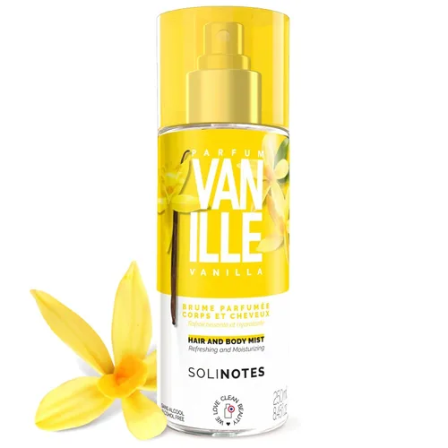 Vista 13 de Solinotes Rose Body & Hair Mist, Fragancia perfumada en aerosol, Francia, 8.5 fl oz