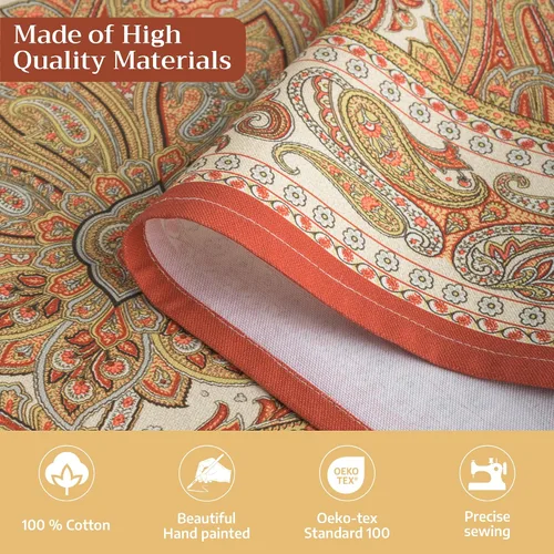 Vista 686 de Maison d' Hermine Delantales para mujer con bolsillo, 100% algodón (27.50 x 31.50 pulgadas)