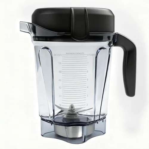 Vista 10 de Jarra de licuadora de bajo perfil de 32 onzas compatible con Vitamix 5200/7500/5000/6300/750/E310/VM0102/VM0103/VM0197 - Vaso de recipiente sin BPA