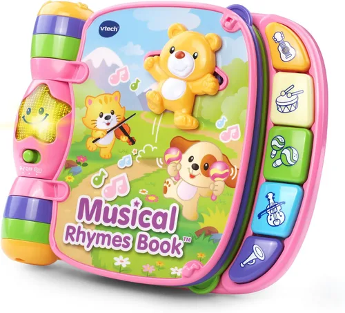 Vista 6 de VTech Libro de Rimas Musicales, Rojo