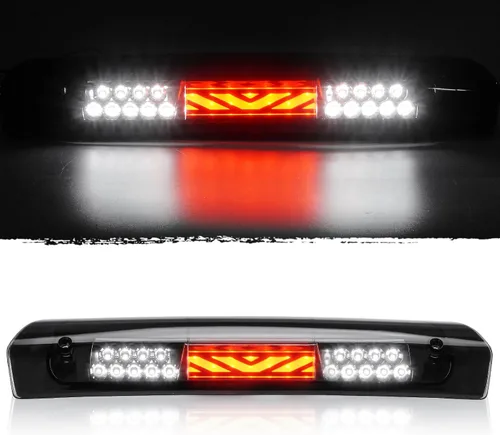 Vista 9 de Tresound Para Dodge Ram 1994-2001 1500/2500/3500 Tercera Luz de Freno LED Lámpara de Carga Luz de Freno de Montaje Alto Reemplazo