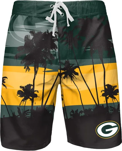 Vista 98 de FOCO Bañador con logotipo del equipo de la NFL para hombre Sunset