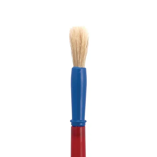 Vista 4 de Colorations® Juego de 24 pinceles de mango de plástico de mejor valor, manualidades para niños, pintura para niños, pinceles a granel, paquete