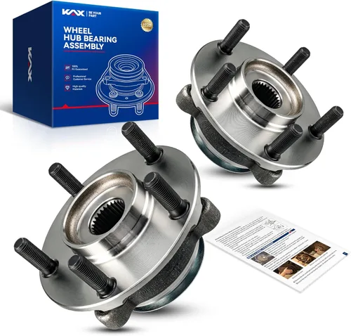 Vista 85 de KAX 510063 Rodamiento de rueda delantera compatible con Toyota Camry 2004-2017, Ford Edge 2007-2014, Toyota Sienna 2004-2010, conjunto de cubo