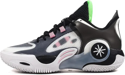 Vista 2 de Zapatos de baloncesto profesionales unisex, zapatos de mujer, zapatos de hombre, zapatos deportivos, zapatillas casuales de rebote resistentes al