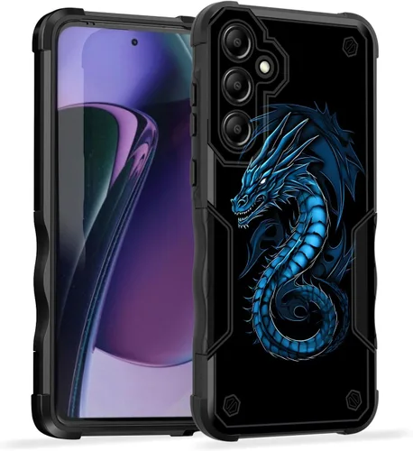 Vista 17 de Funda para Galaxy A14 5G, [Doble Capa][Protección contra Caídas de Grado Militar de 10 Pies] [Antideslizante] Funda Resistente a Prueba de Golpes