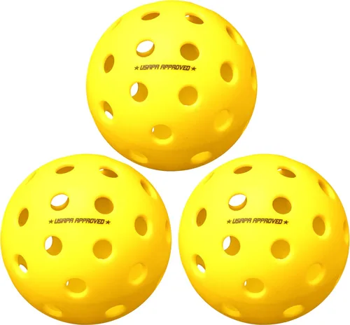 Vista 10 de Bolas de Pickleball Onix Fuse G2 para exterior