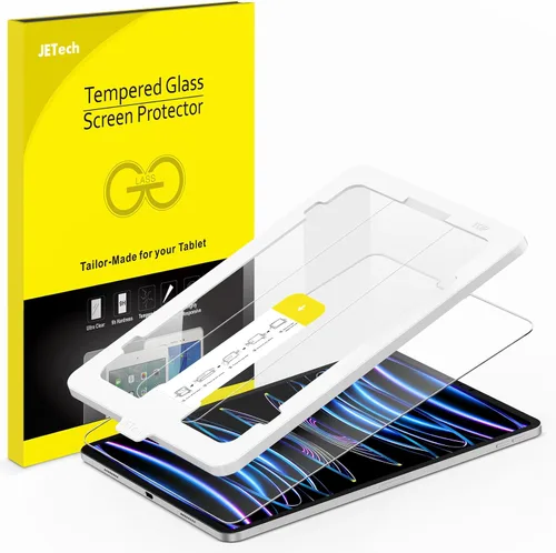 Vista 7 de JETech Protector de pantalla One Touch Install para iPad de 10.2 pulgadas (9ª/8ª/7ª generación, 2021/2020/2019), película de vidrio templado con kit