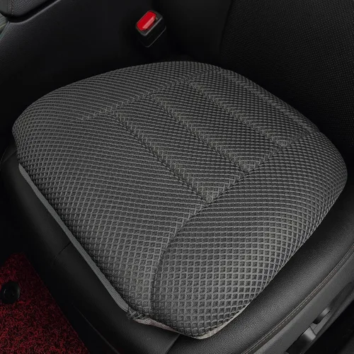 Vista 10 de AEROiVi Cojín para Asiento de Coche para Conducir, Malla de Aire 3D Transpirable, Fondo Antideslizante, Protector de Asiento de Coche Cómodo, Cojín