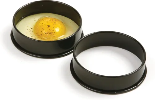 Vista 2 de Norpro NRO_666 666 - Juego de 2 anillos antiadherentes para huevos, talla única, multicolor
