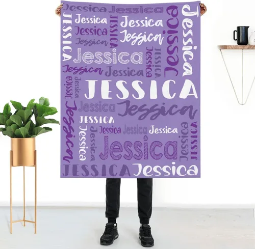 Vista 33 de Mantas de bebé personalizadas para niñas y niños con nombre, mantas de bebé personalizadas con nombre, mantas personalizadas para niños, artículos