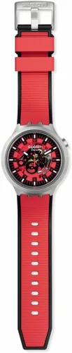 Vista 2 de Swatch Big Bold Irony SB07S110 Reloj rojo jugoso, Rojo -, Moderno
