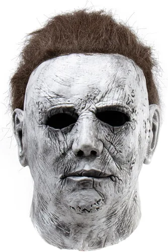 Vista 4 de Máscara de látex para disfraz de Halloween mata el terror de disfraces de fiesta de cosplay