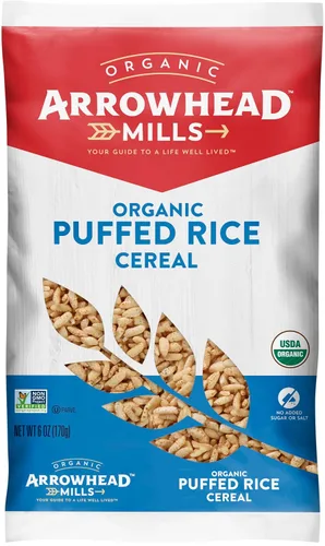 Vista 7 de Arrowhead Mills Cereal de maíz orgánico inflado, 6 oz