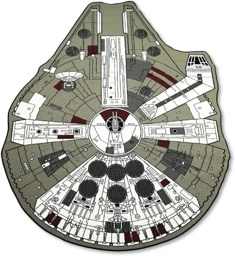 Vista 8 de Alfombra Star Wars Han Solo en Carbonita para Sala de Estar 81 x 183 Centímetros