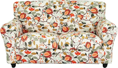 Vista 56 de CRFATOP Fundas para sillas suaves de 2 piezas para perros, fundas elásticas para sillón de 1 plaza, fundas de muebles de sofá lavables con 1 funda