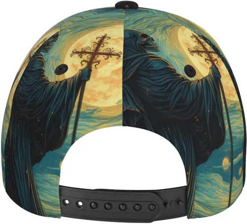 Vista 6 de Gorra de béisbol Gorra de camionero ajustable Snapback Moda Sombreros para papá