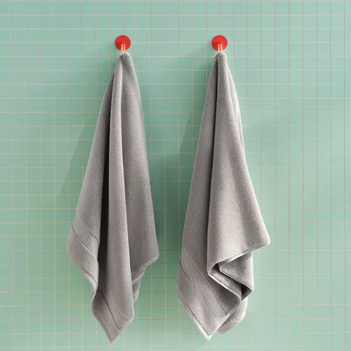 Vista 3 de Brooklinen Juego de 4 toallas de baño de algodón turco súper afelpadas - Algodón, 820 GSM, altamente absorbentes, lavables a máquina, perfectas