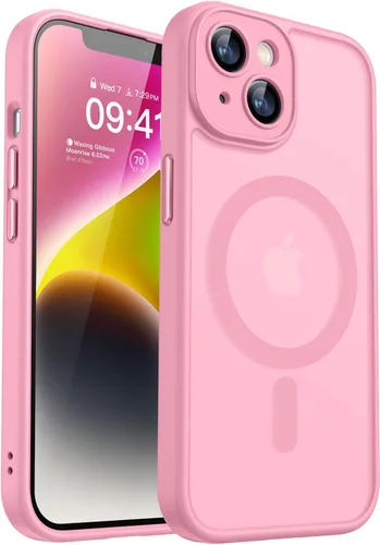 Vista 81 de CANSHN Funda magnética compatible con iPhone Air (6.5 pulgadas), mejorada [protección completa de la cámara] [compatible con Magsafe]