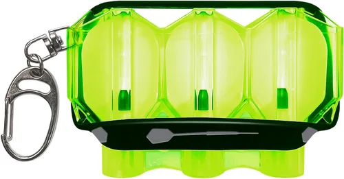 Vista 2 de L-style Krystal Flight Case – Hard Shell Case for Dart Flights – Holds 1 Set of 3 Flights