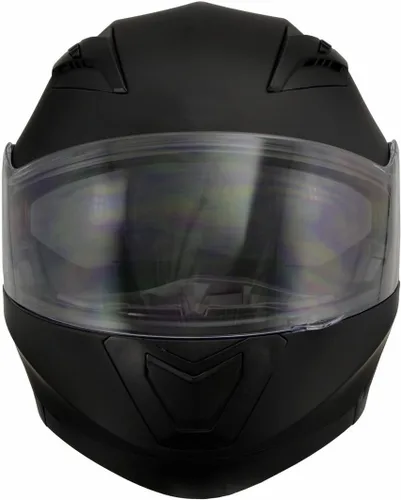 Vista 9 de Milwaukee Helmets Avanzados cascos modulares de motocicleta de cara completa para motorista con visera desplegable - XS